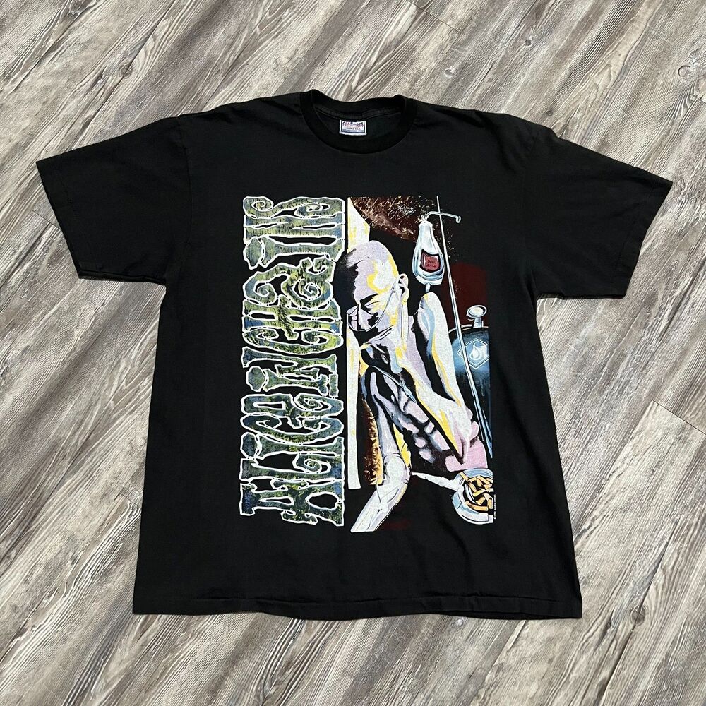 1992 Alice In Chains AllSport USA T Shirt XL REPRINT